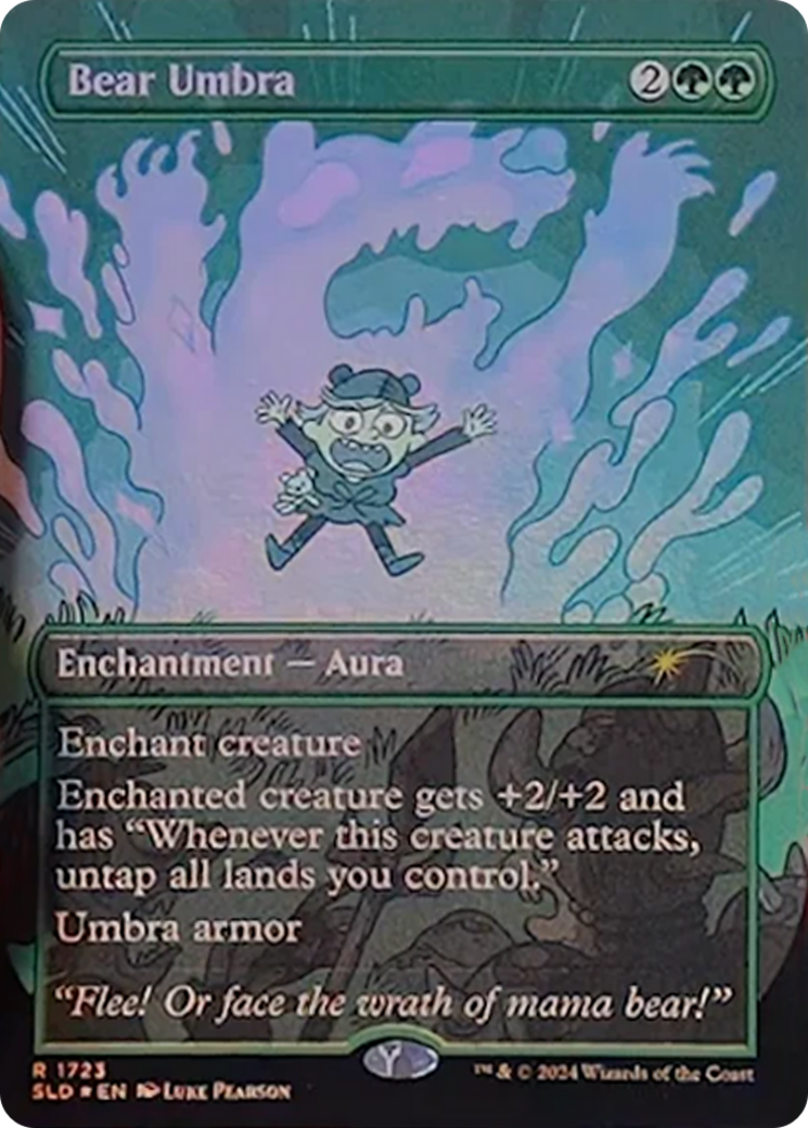 Bear Umbra (Rainbow Foil) [Secret Lair Drop Series] | Chromatic Games