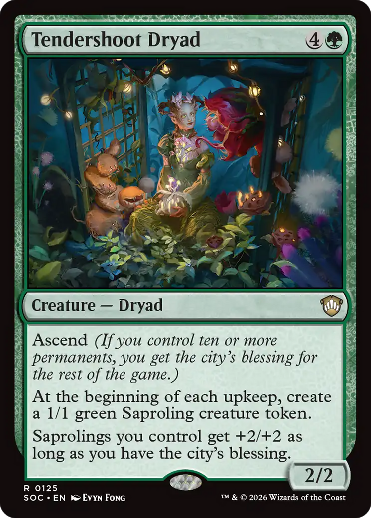Tendershoot Dryad [Secrets of Strixhaven Commander] | Chromatic Games