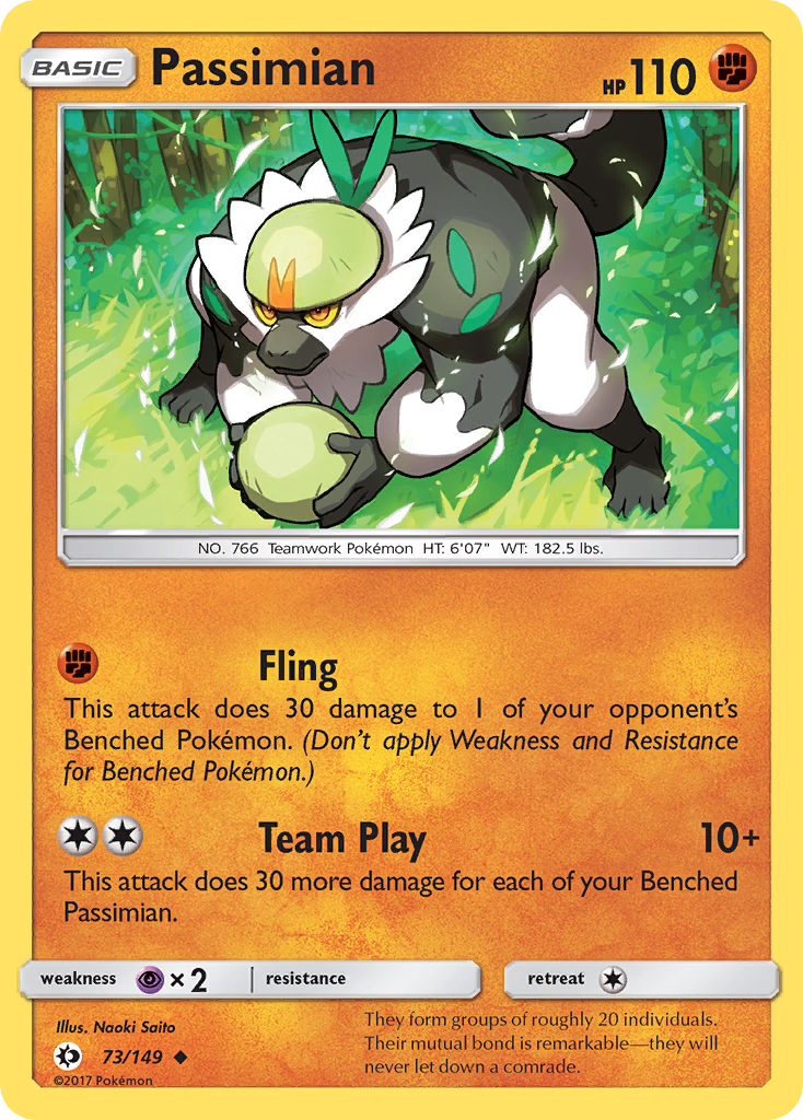 Passimian (73/149) [Sun & Moon: Base Set] | Chromatic Games