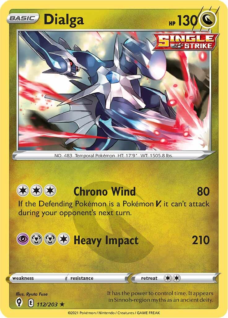 Dialga (112/203) [Sword & Shield: Evolving Skies] | Chromatic Games