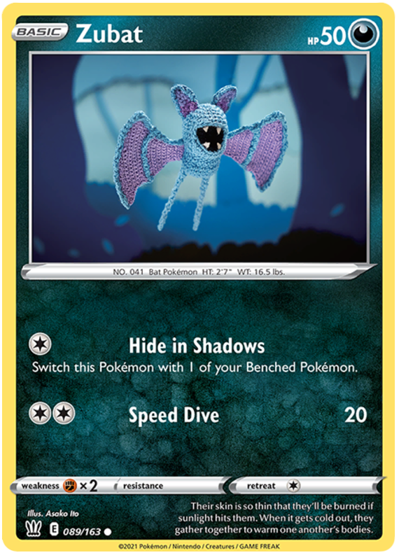 Zubat (089/163) [Sword & Shield: Battle Styles] | Chromatic Games