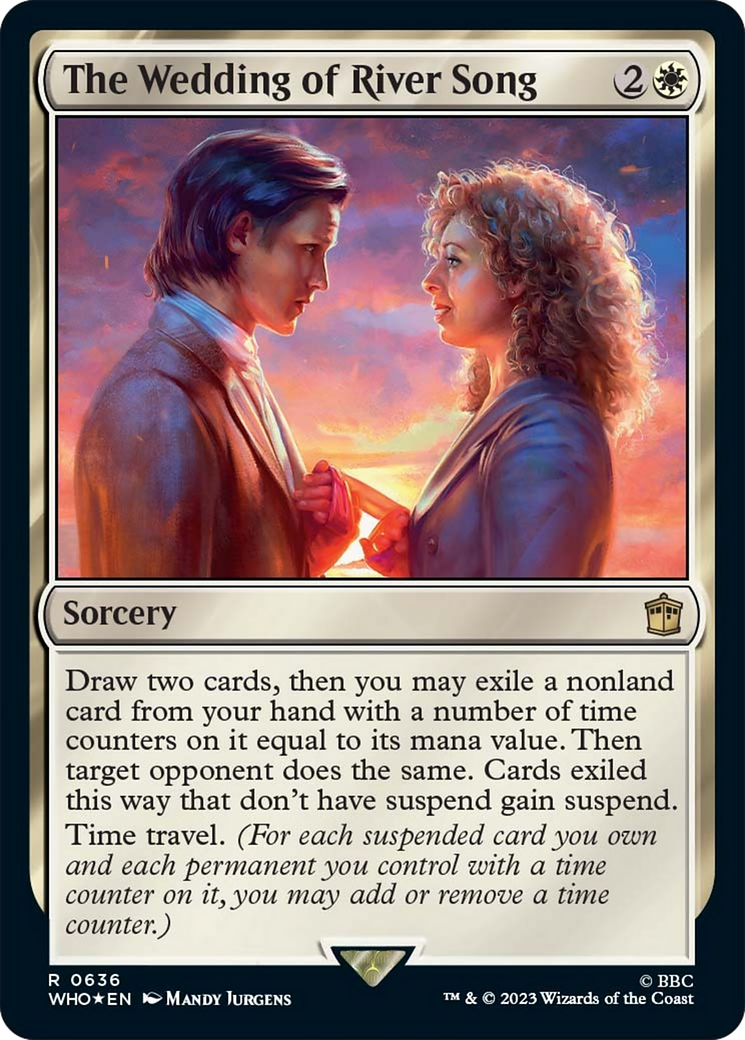 The Wedding of River Song (Surge Foil) [Doctor Who] | Chromatic Games