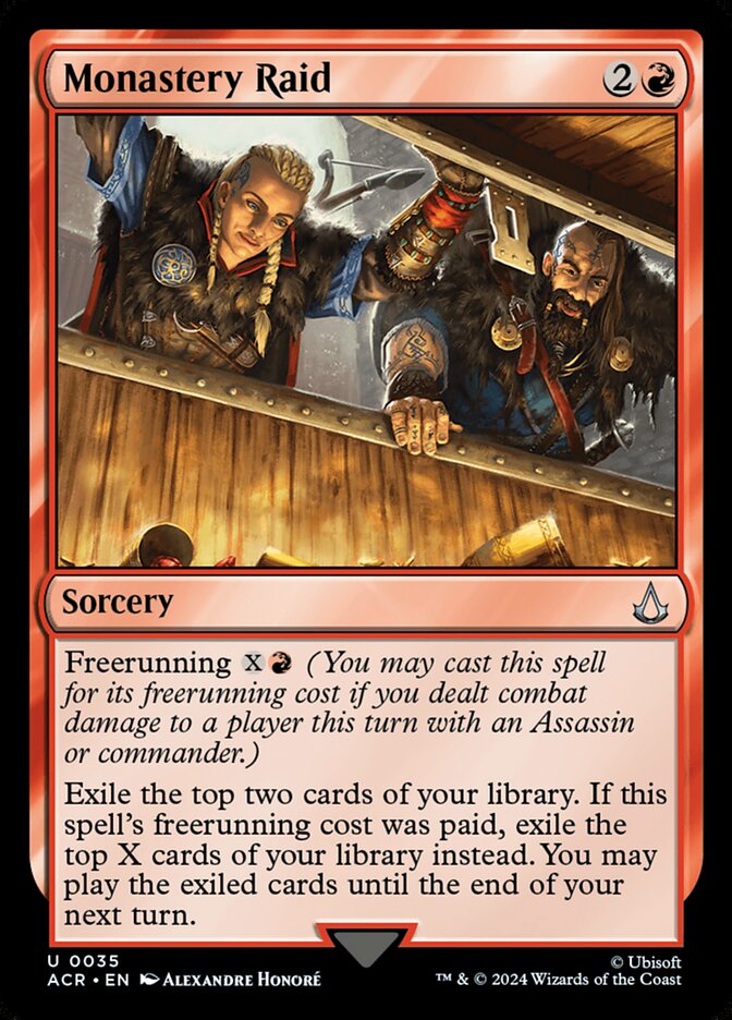 Monastery Raid 35/110 (Universes Beyond: Assassin's Creed)  - Foil | Chromatic Games