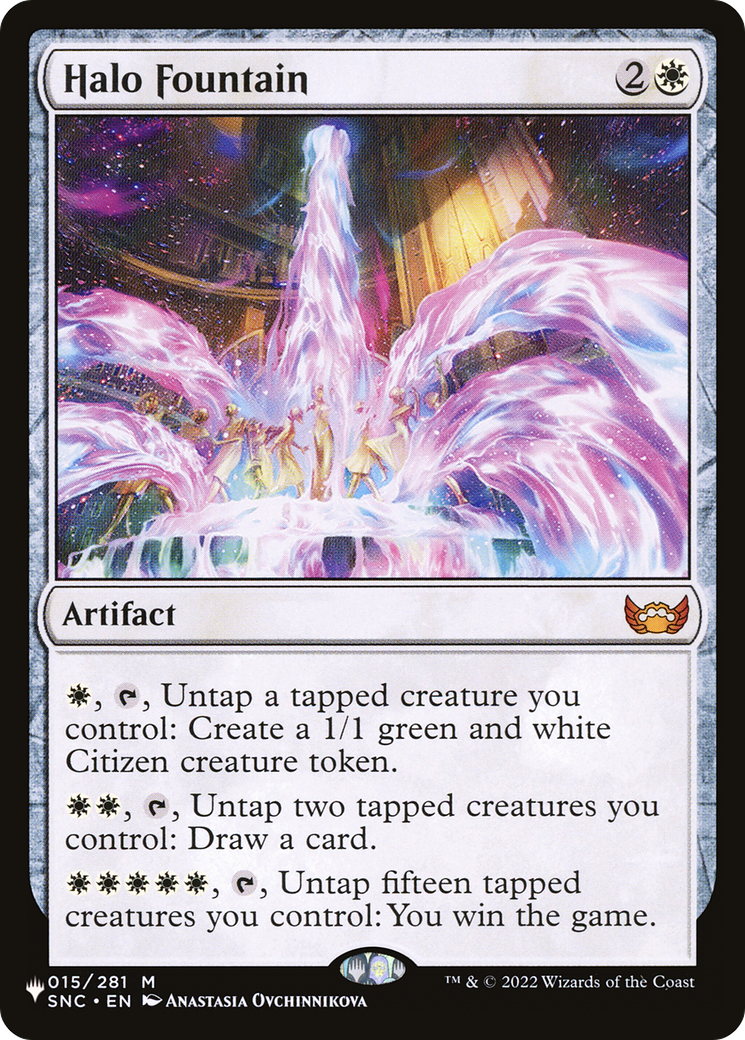Halo Fountain [The List] | Chromatic Games