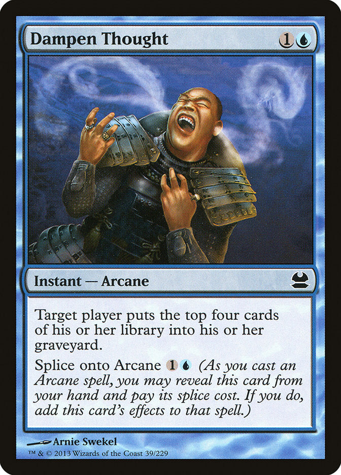 Dampen Thought 39/229 (Modern Masters)  | Chromatic Games