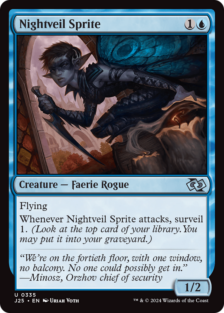 Nightveil Sprite [Foundations Jumpstart] | Chromatic Games