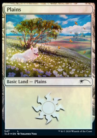 Plains (Dogs) (547) [Secret Lair Drop Promos] | Chromatic Games