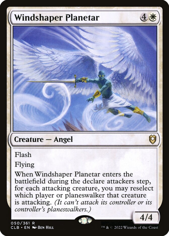Windshaper Planetar 50 (Commander Legends: Battle for Baldur's Gate)  | Chromatic Games