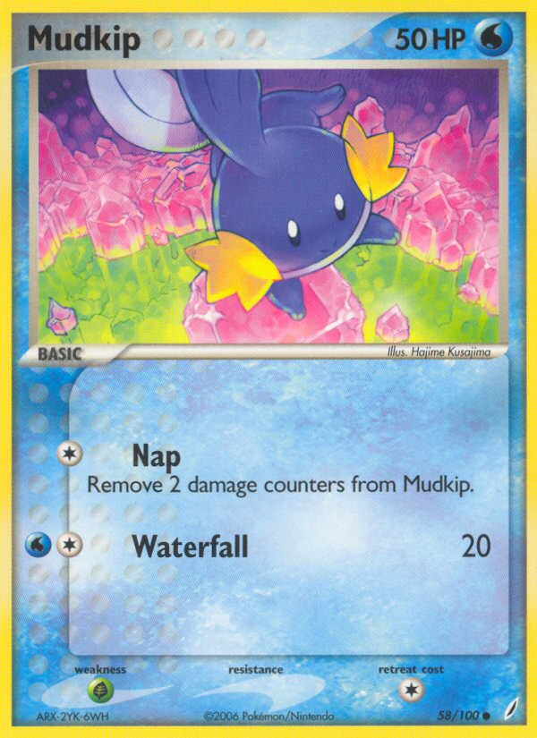 Mudkip (58/100) [EX: Crystal Guardians] | Chromatic Games