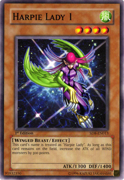 Harpie Lady 1 [SD8-EN013] Common | Chromatic Games