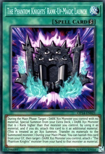 The Phantom Knights' Rank-Up-Magic Launch [OP14-EN021] Common | Chromatic Games