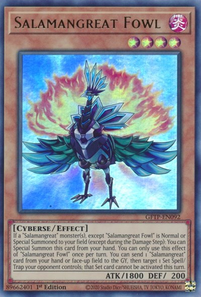 Salamangreat Fowl [GFTP-EN092] Ultra Rare | Chromatic Games