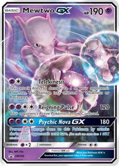 Mewtwo GX (SM196) (Jumbo Card) [Sun & Moon: Black Star Promos] | Chromatic Games