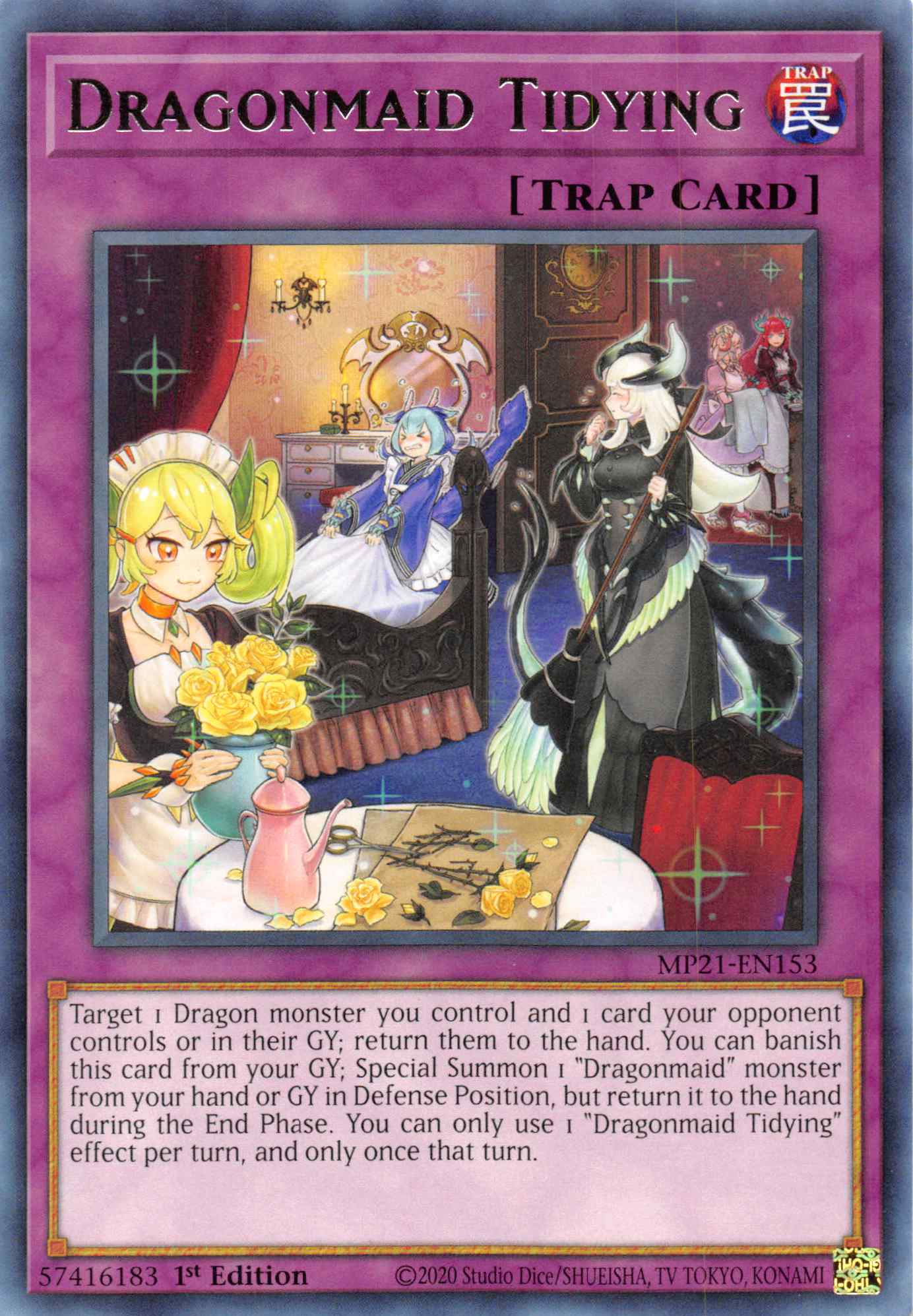 Dragonmaid Tidying [MP21-EN153] Rare | Chromatic Games