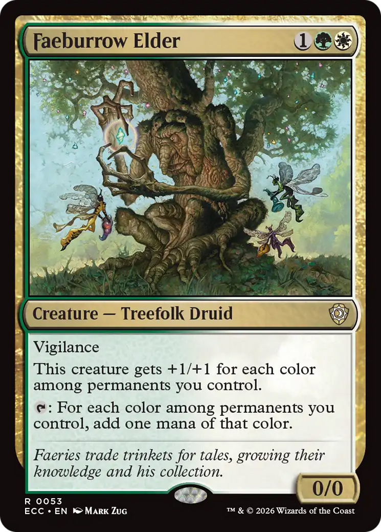 Faeburrow Elder [Lorwyn Eclipsed Commander] | Chromatic Games