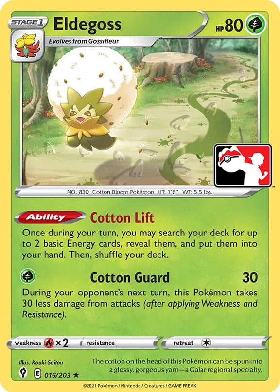 Eldegoss (016/203) [Prize Pack Series One] | Chromatic Games