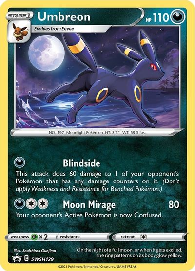 Umbreon (SWSH129) [Sword & Shield: Black Star Promos] | Chromatic Games