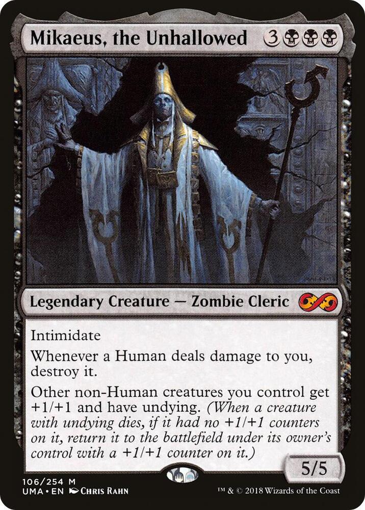 Mikaeus, the Unhallowed 106/254 (Ultimate Masters)  | Chromatic Games