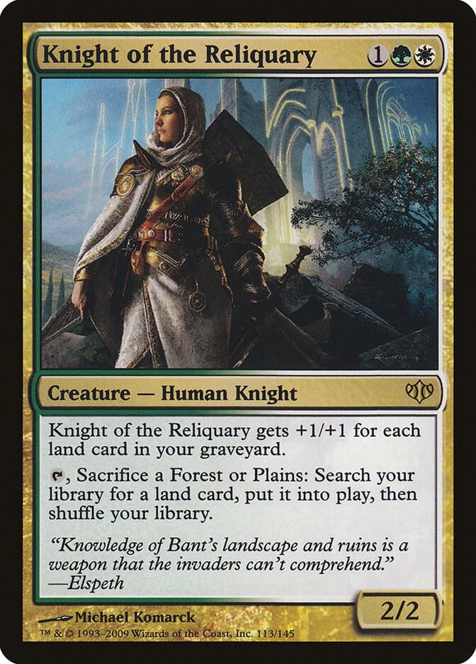 Knight of the Reliquary 113/145 (Conflux)  | Chromatic Games