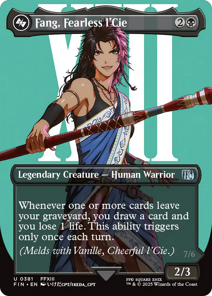 Fang, Fearless l'Cie (Borderless) [FINAL FANTASY] | Chromatic Games