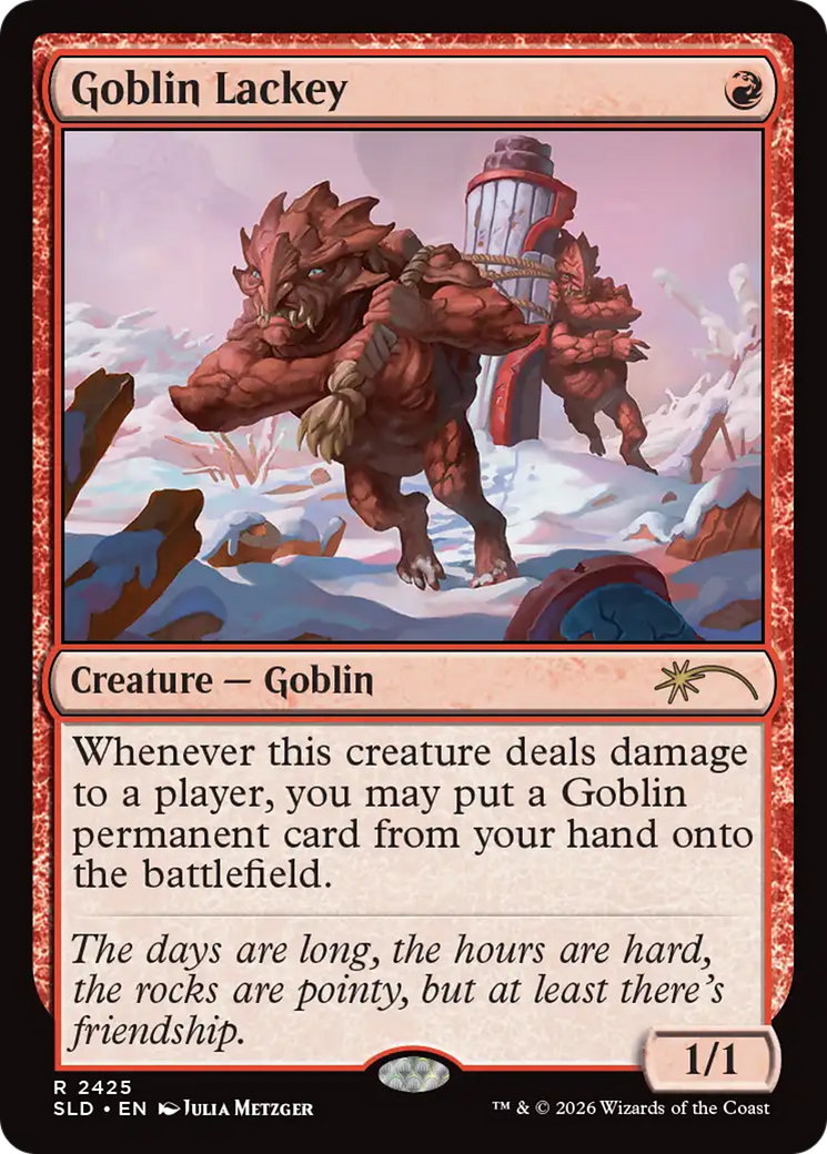 Goblin Lackey (2425) [Secret Lair Drop Series] | Chromatic Games
