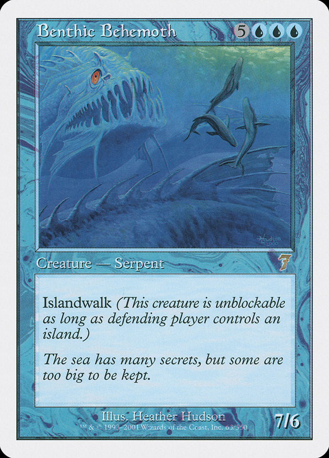 Benthic Behemoth 63/350 (7th Edition)  | Chromatic Games