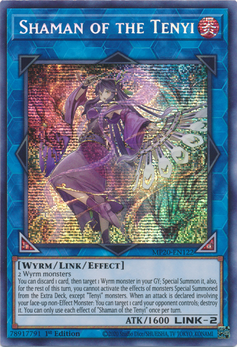 Shaman of the Tenyi [MP20-EN122] Prismatic Secret Rare | Chromatic Games