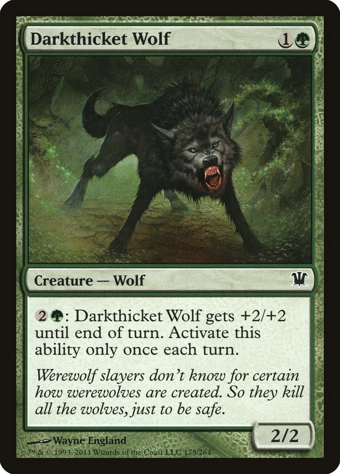 Darkthicket Wolf 175/264 (Innistrad)  | Chromatic Games