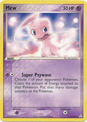 Mew (111/110) (Non Holo DVD Promo) [EX: Holon Phantoms] | Chromatic Games