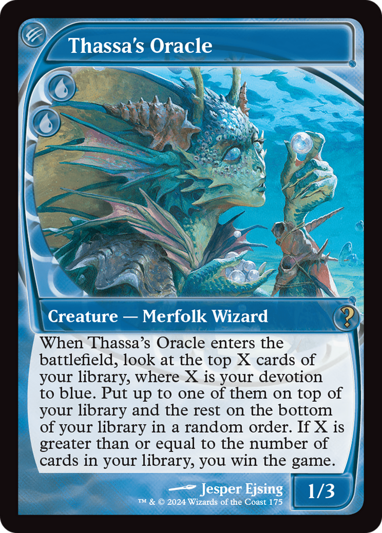 Thassa's Oracle (Future Sight) [Mystery Booster 2] | Chromatic Games