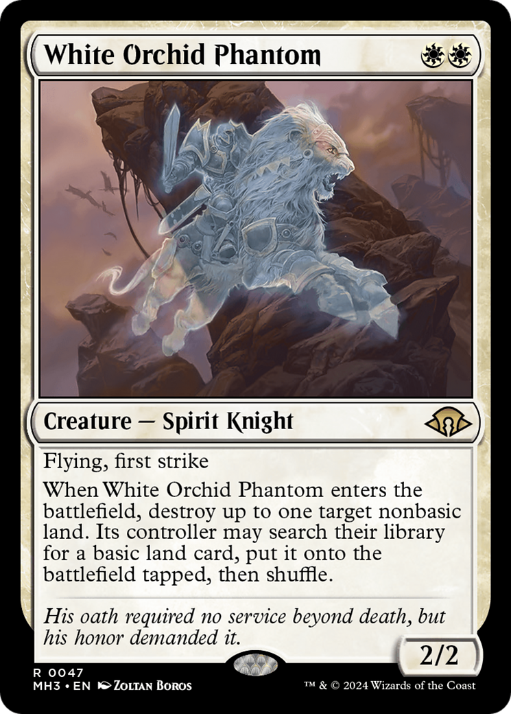 White Orchid Phantom [Modern Horizons 3] | Chromatic Games