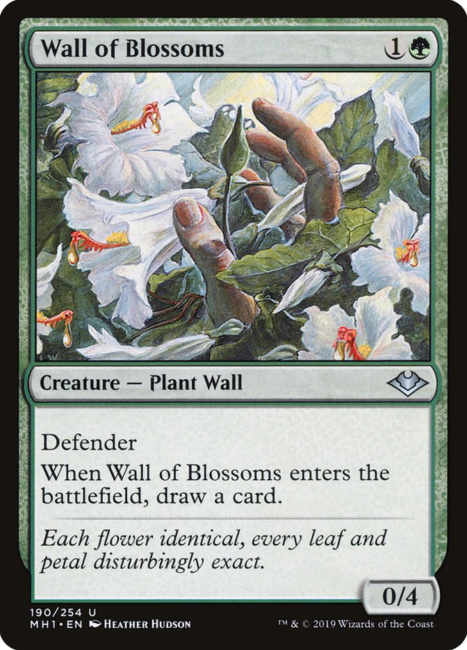 Wall of Blossoms [Modern Horizons] | Chromatic Games