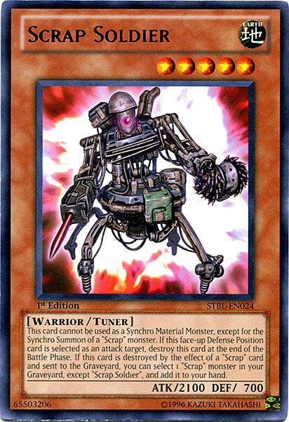 Scrap Soldier [STBL-EN024] Rare | Chromatic Games