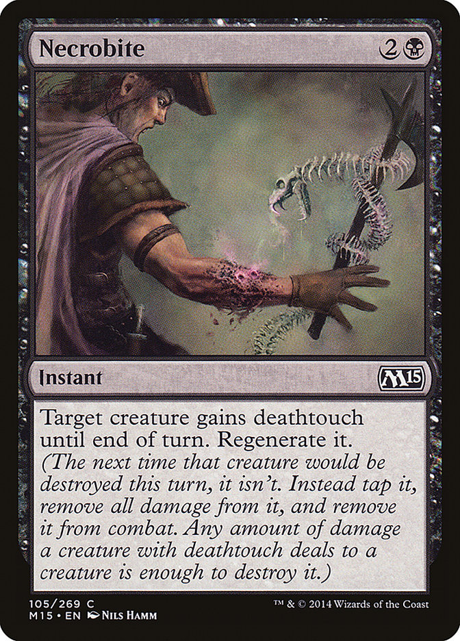 Necrobite 105/269 (Magic 2015 (M15))  | Chromatic Games