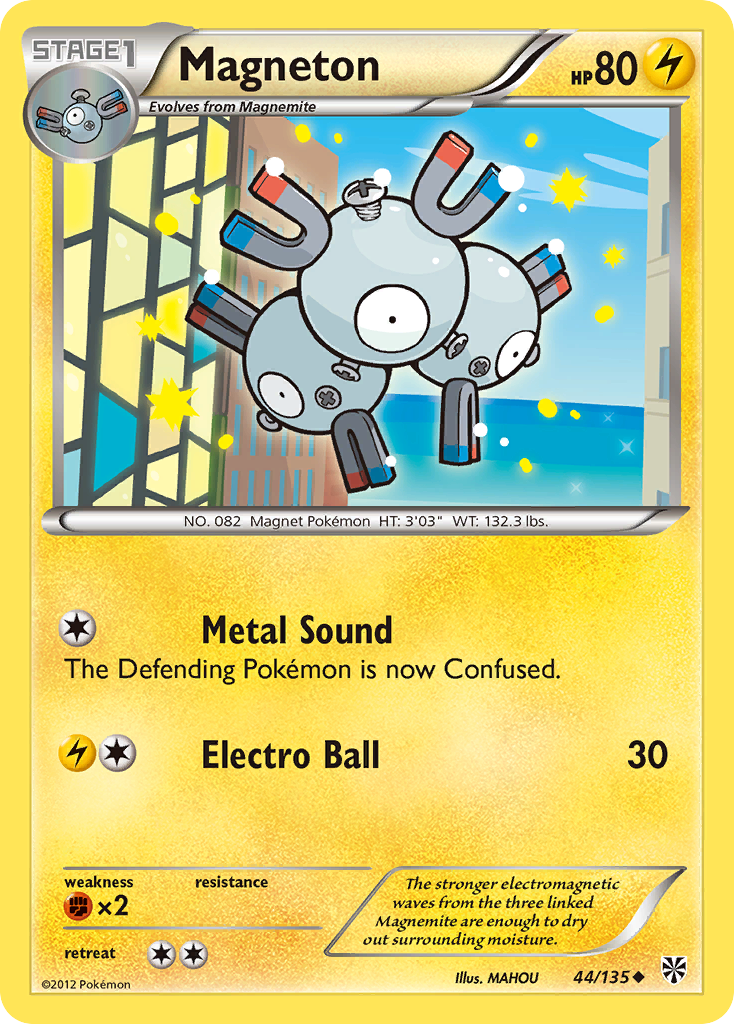 Magneton (44/135) [Black & White: Plasma Storm] | Chromatic Games