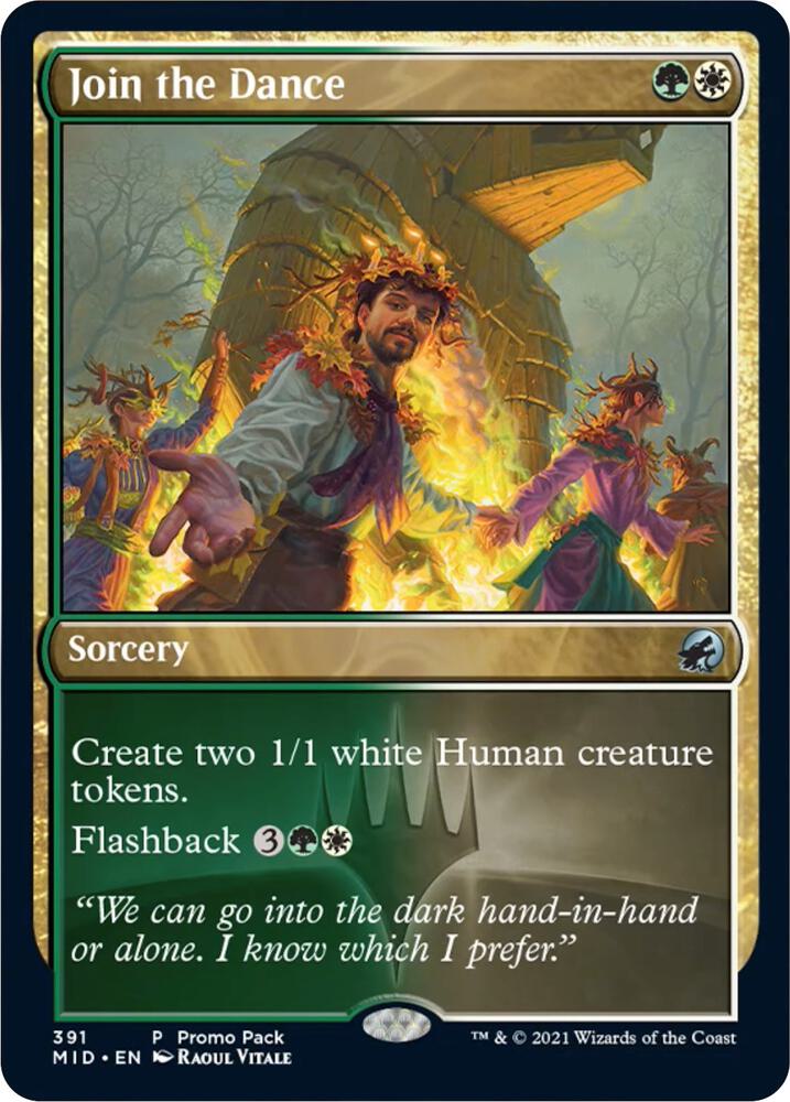 Join the Dance 391 (Promo Pack: Innistrad: Midnight Hunt)  | Chromatic Games