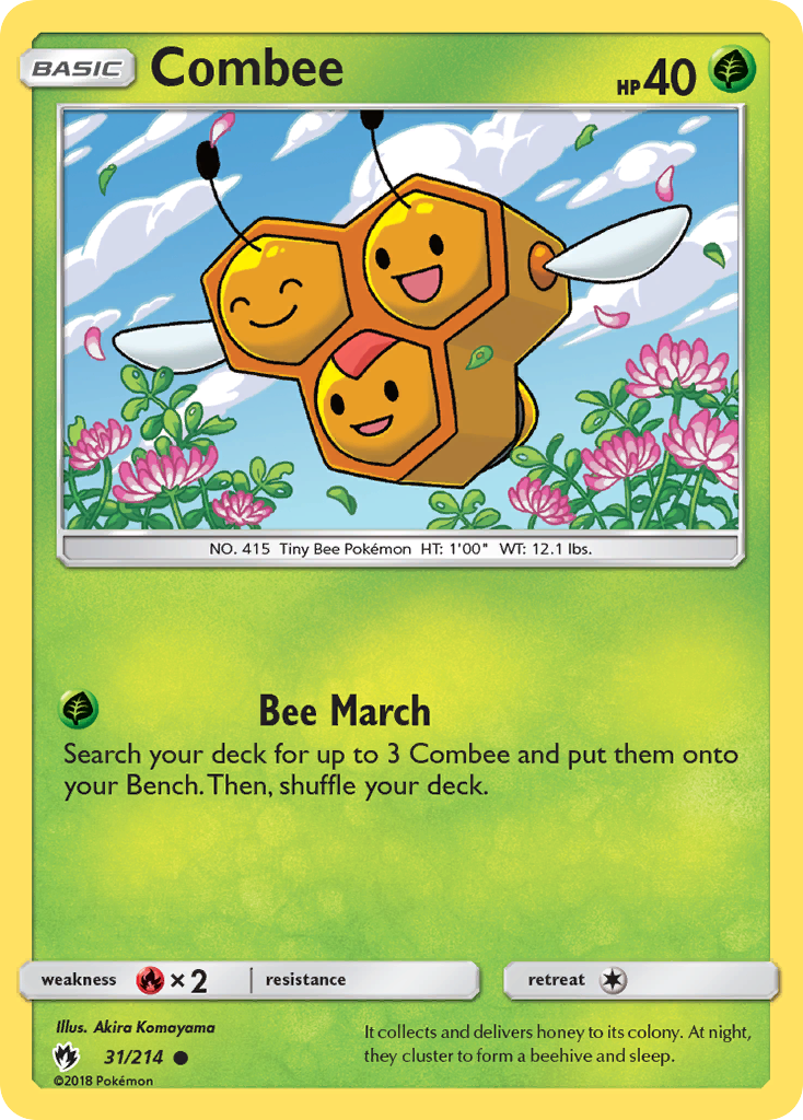 Combee (31/214) [Sun & Moon: Lost Thunder] | Chromatic Games