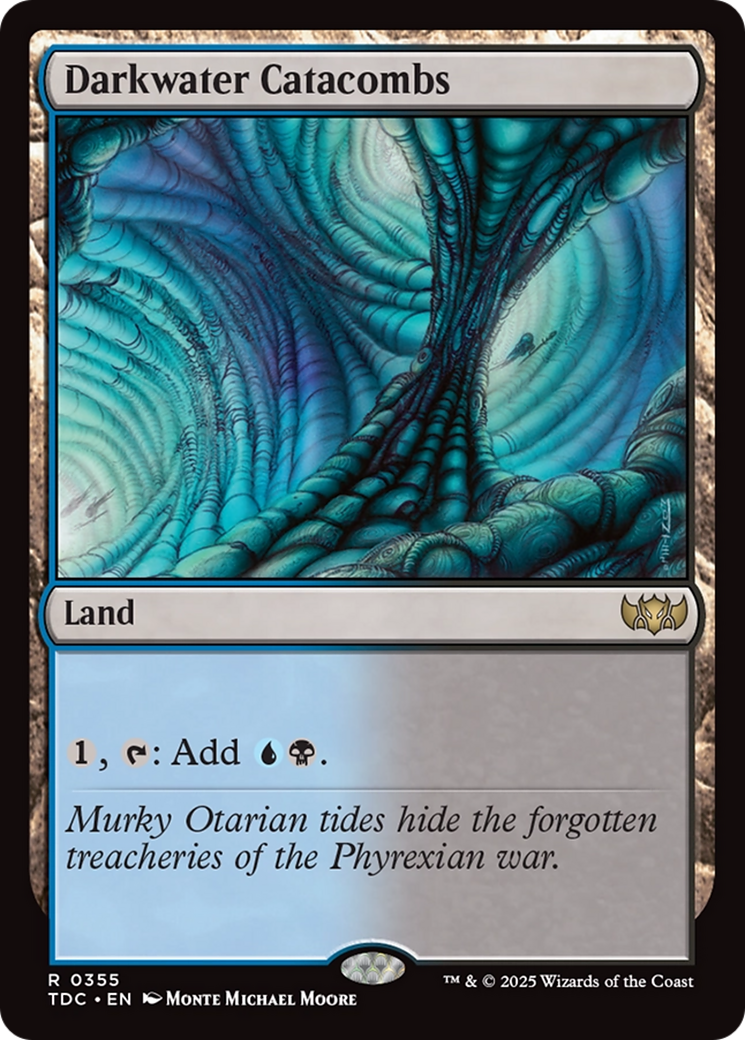 Darkwater Catacombs [Tarkir: Dragonstorm Commander] | Chromatic Games