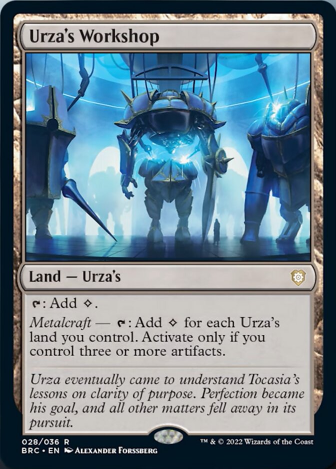 Urza's Workshop [The Brothers' War Commander] | Chromatic Games