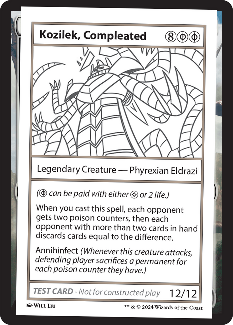 Kozilek, Completed [Mystery Booster 2 Playtest Cards] | Chromatic Games