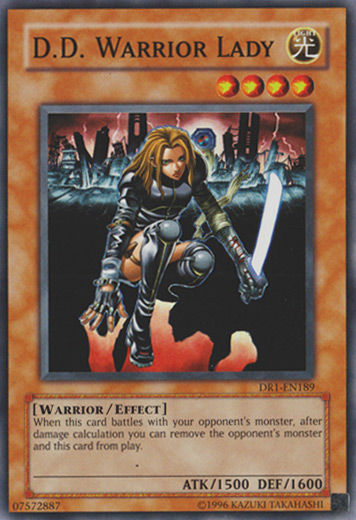 D.D. Warrior Lady [DR1-EN189] Super Rare | Chromatic Games