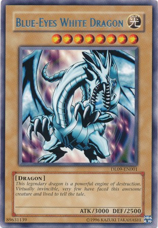 Blue-Eyes White Dragon (Silver) [DL09-EN001] Rare | Chromatic Games