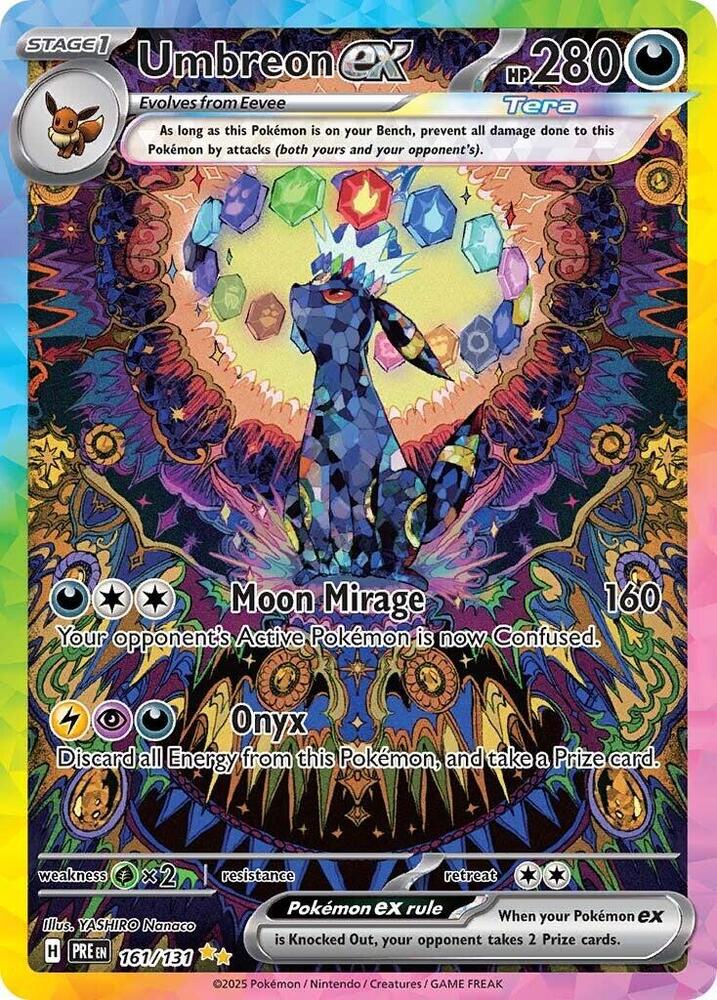 Umbreon ex (161/131) [Scarlet & Violet: Prismatic Evolutions] | Chromatic Games