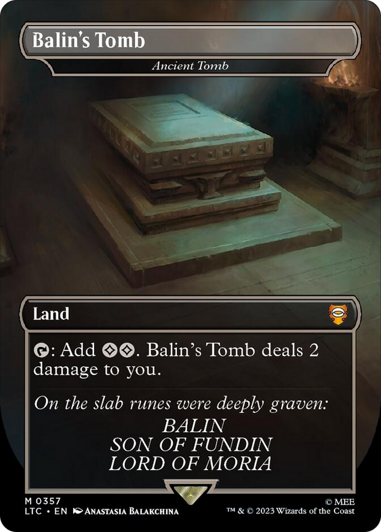 Balin's Tomb - Ancient Tomb [The Lord of the Rings: Tales of Middle-Earth Commander] | Chromatic Games