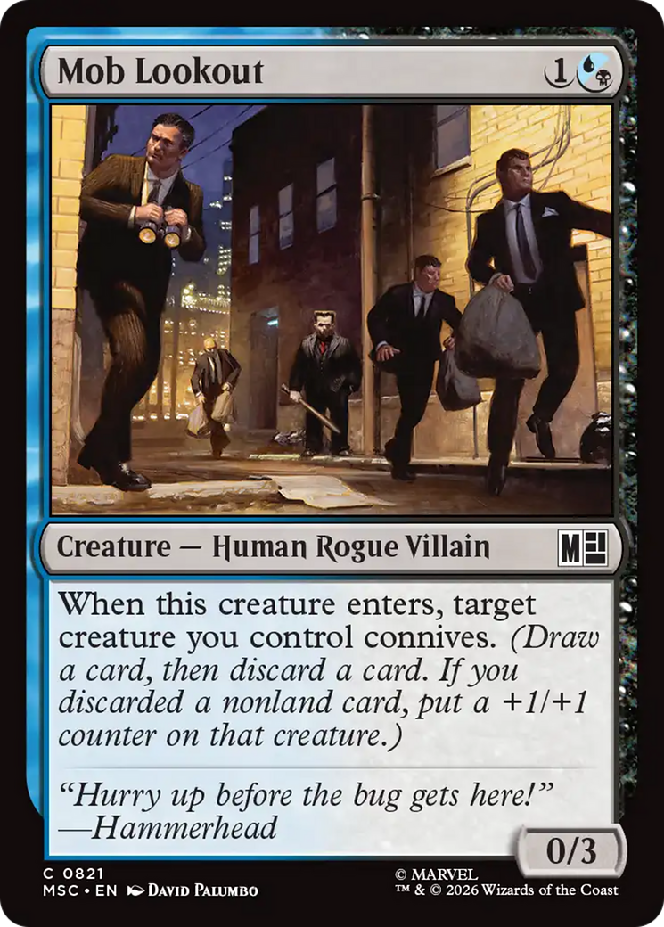 Mob Lookout [Marvel Super Heroes Commander] | Chromatic Games