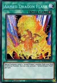 Armed Dragon Flash [BLVO-EN051] Secret Rare | Chromatic Games