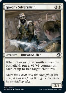 Gavony Silversmith 21 (Innistrad: Midnight Hunt)  - Foil | Chromatic Games