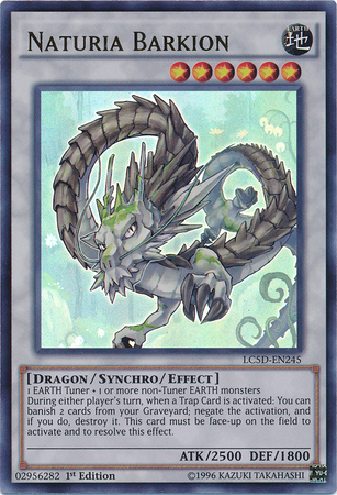 Naturia Barkion [LC5D-EN245] Ultra Rare | Chromatic Games