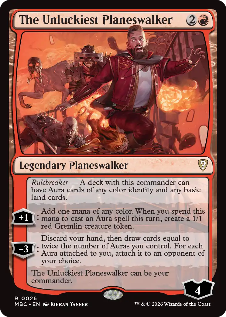The Unluckiest Planeswalker [Mystery Booster: Commander Edition] | Chromatic Games