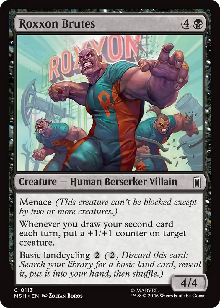 Roxxon Brutes [Marvel Super Heroes] | Chromatic Games